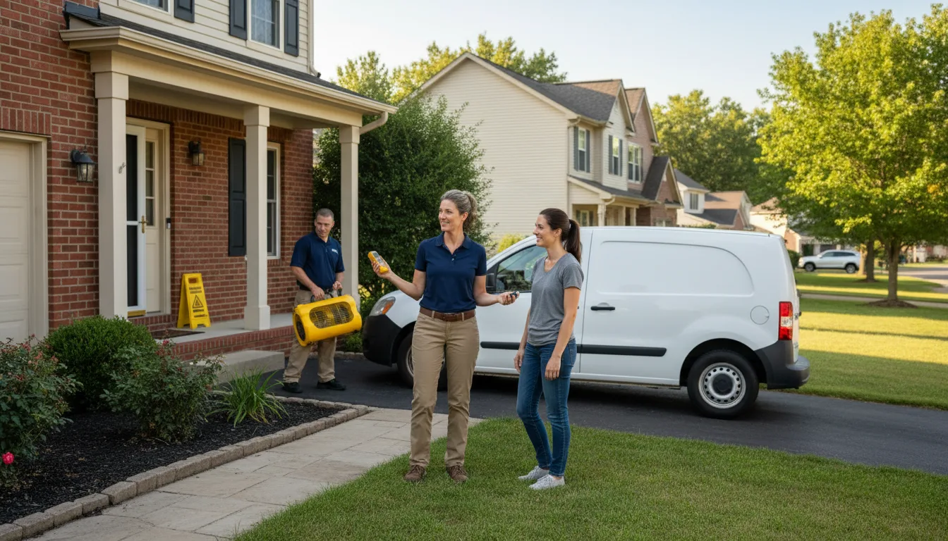 Water restoration image for Dehumidification And Cleanup Services in Lebanon, CT